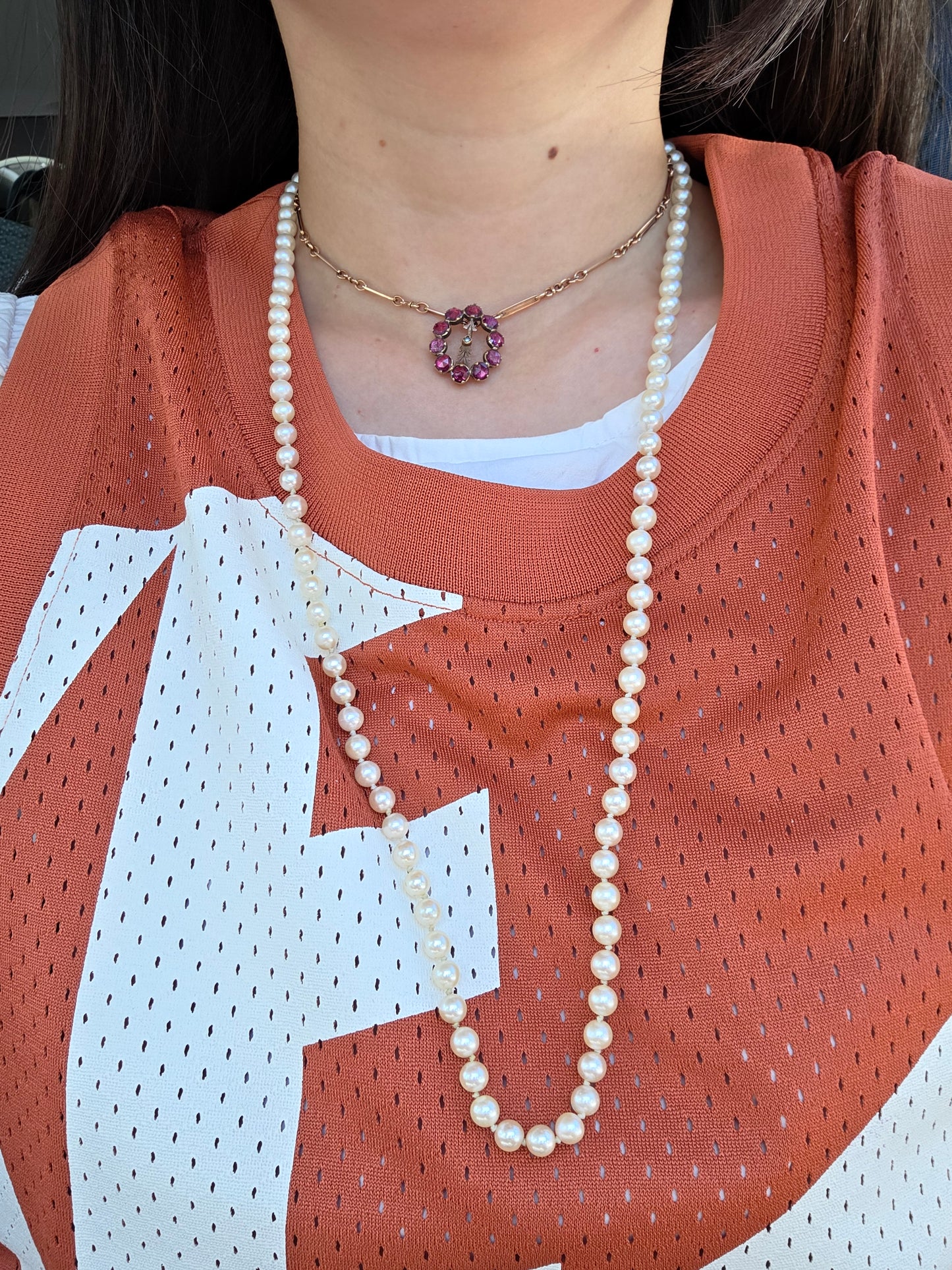 Akoya Opera Length Necklace