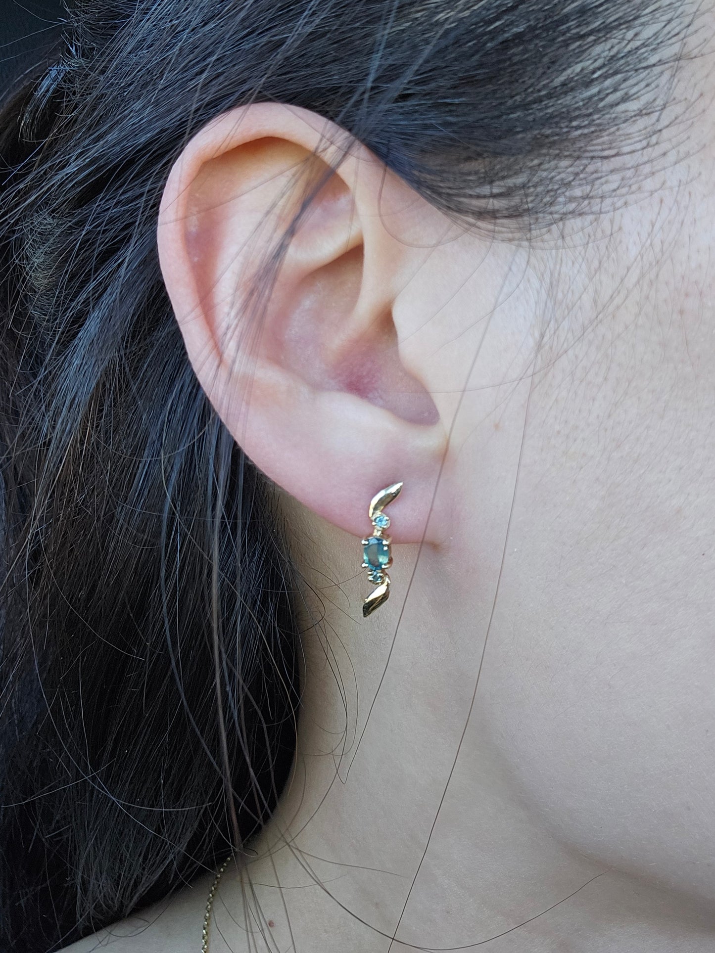 Natural Alexandrite Earrings