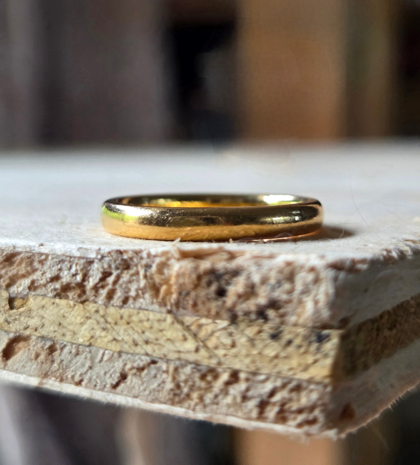 22k Vintage 1940s Gold Wedding Bands