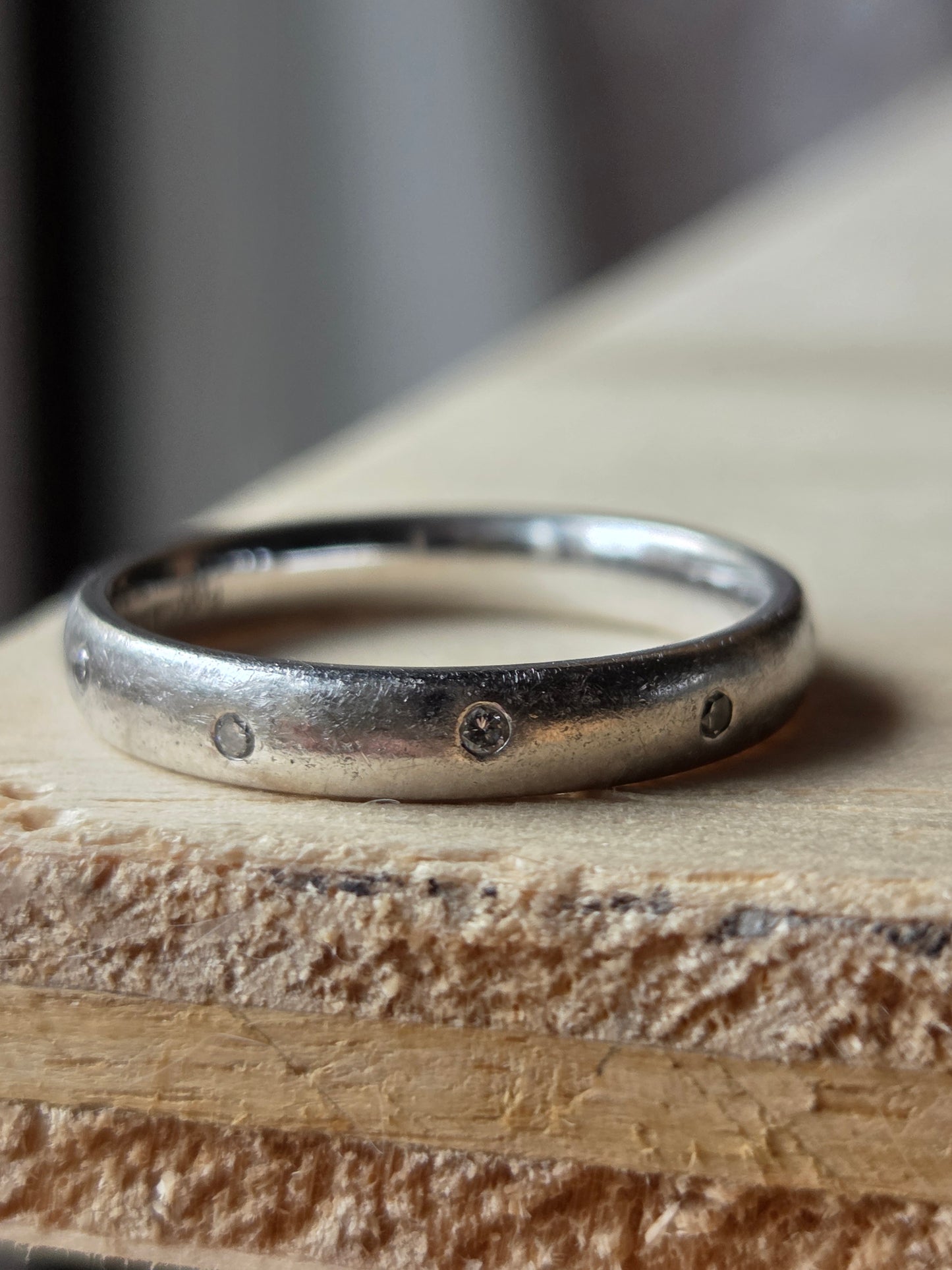 Platinum Diamond 3.5mm Band