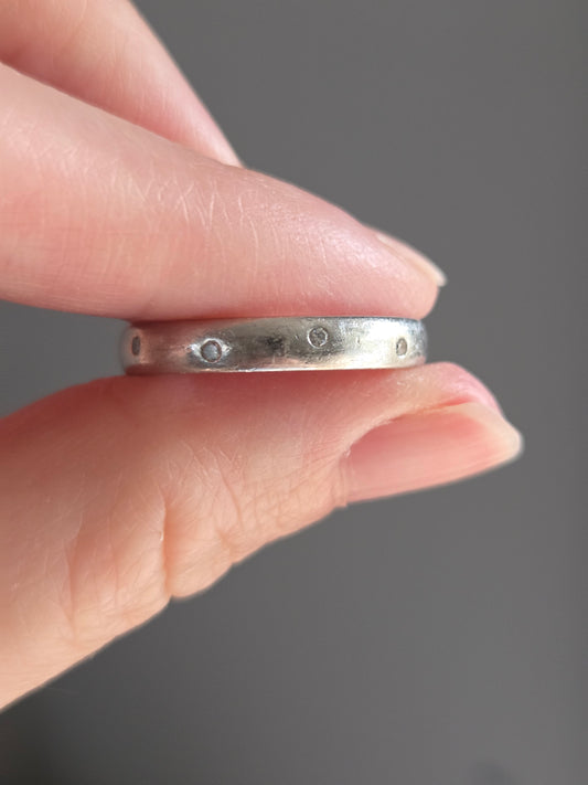Platinum Diamond 3.5mm Band